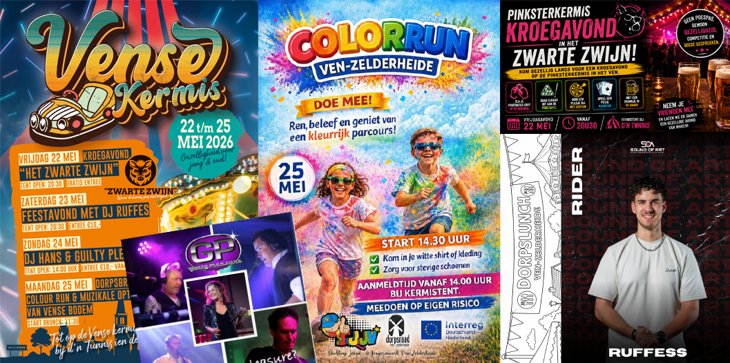 Pinksterkermis in 't Ven!